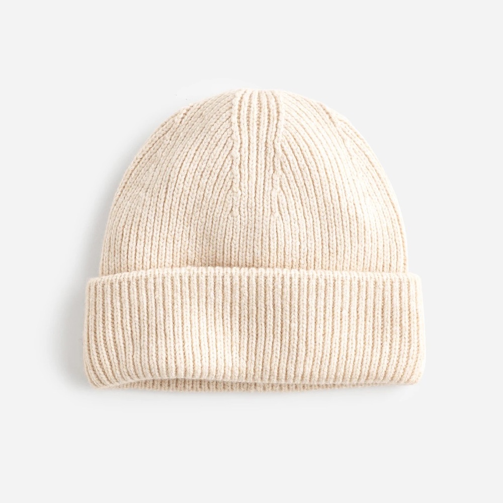 NWT Madewell Wool-Blend Knit Beanie